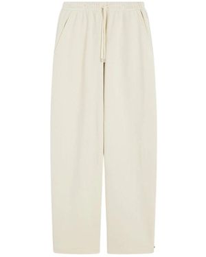 Sportmax Soft, Lightweight Fleece Trousers - White