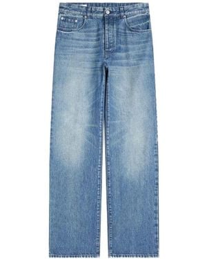 Dries Van Noten Baggy Jeans - Blue