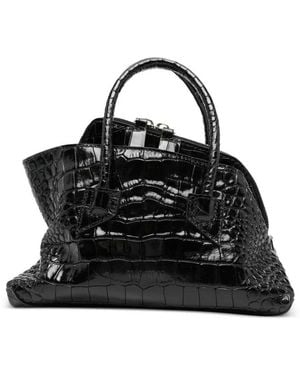 The Attico Handbag Mini Walk - Black