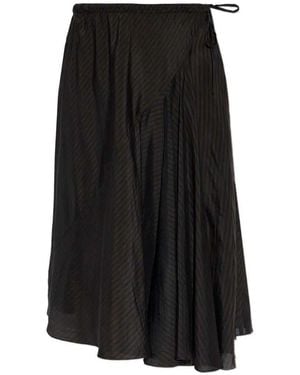 Dries Van Noten Sibanna 4284 W.W. Skirt Dbrn - Black