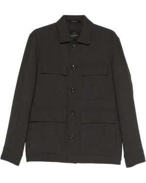 Montecore Button-Up Jacket - Black