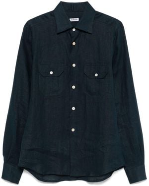 Kiton Shirt - Blue