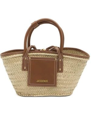 Jacquemus Small Soli Tote Bag - Brown