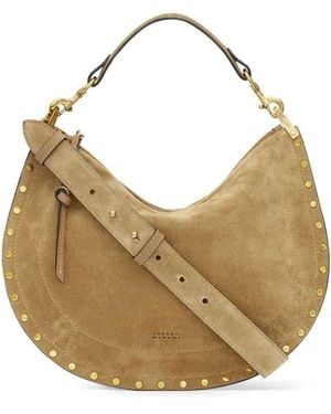 Isabel Marant Oskan Soft Zip Bag - White