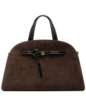 Tory Burch Borsa A Spalla Romy Bauletto - Marrone