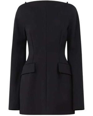 Sportmax Short, Fitted Cady Dress - Black