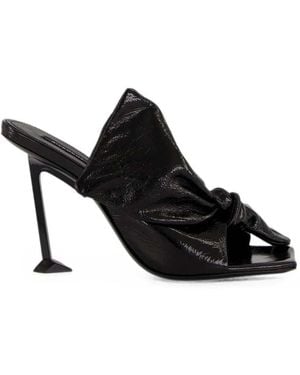 Givenchy Boudoir Knot Sandals - Black