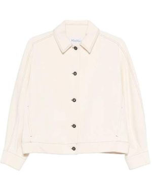 Max Mara Nettare Denim Jacket - Natural