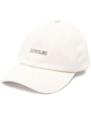 Jacquemus Logo Baseball Cap - White