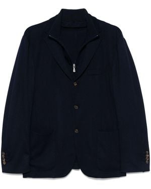 Eleventy Layered Blazer - Blue