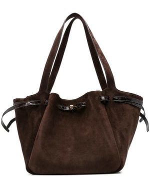 Tory Burch Borsa Tote Romy - Marrone