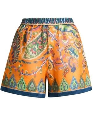 Etro Drawstring Shorts - Multicolor