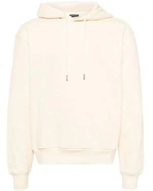 Jacquemus Felpa Con Cappuccio - Neutro
