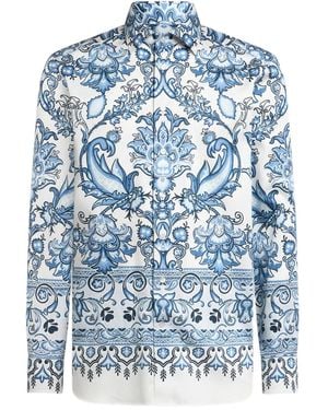 Etro Printed Shirt - Blue