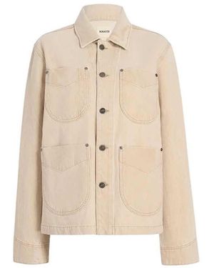 KHAITE Wyatt Jacket - Natural
