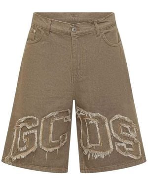 Gcds Logo Shorts - White