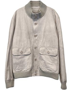 Salvatore Santoro Bomber Jacket - Grey