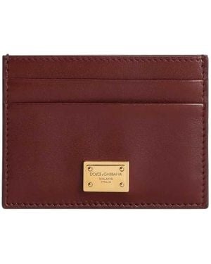 Dolce & Gabbana Plongé Card Holder - Purple