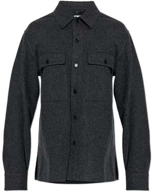 Jil Sander Shirt Jacket - Blue