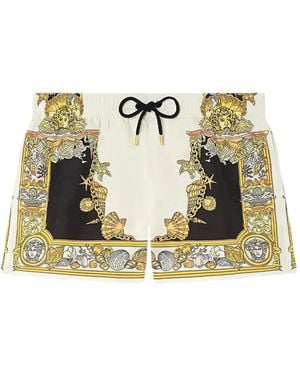 Versace Coral Theater Swimsuit - Metallic