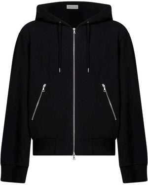 Dries Van Noten Oversized Zip-Up Hoodie - Black