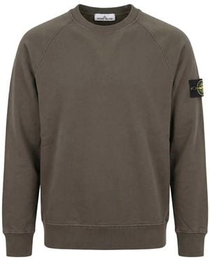 Stone Island Raglan-Sleeve Sweatshirt - Grey