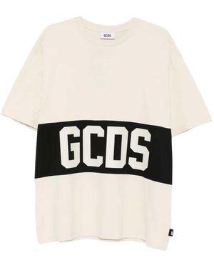 Gcds Logo T-Shirt - White