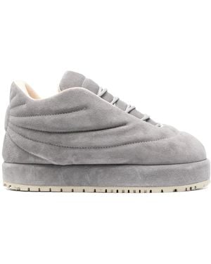 PDF Lace Up Embroidery Nuvola-Pluto Nubuck - Gray