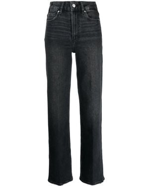 PAIGE Sasha Wide-Leg Jeans - Black