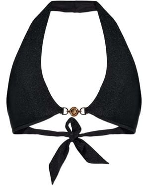 Versace Medusa Bikini Top - Black
