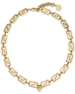 Versace Collana Greca Medusa - Metallizzato