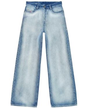 DIESEL Jeans D-Sire A Gamba Ampia 1996 - Blu