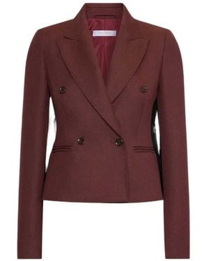 Max Mara Double-Breasted Jacket - Red