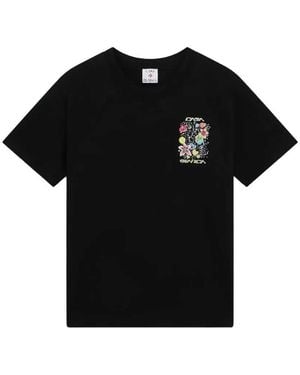 CASABLANCA Graphic Print T-Shirt - Black