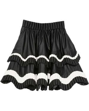 RAXXY Kilt-Style Skirt - Black