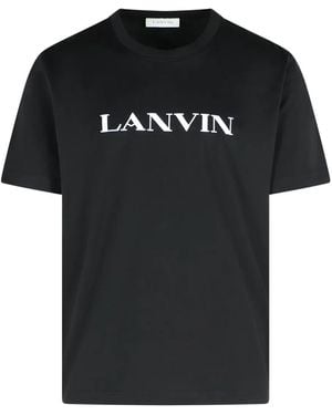 Lanvin Printed T-Shirt - Black
