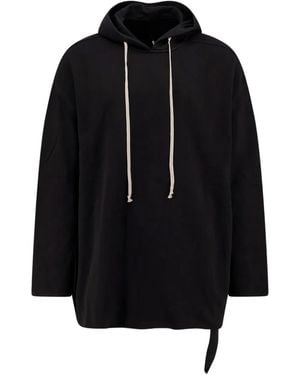 Rick Owens Cotton Peter Hoodie - Black