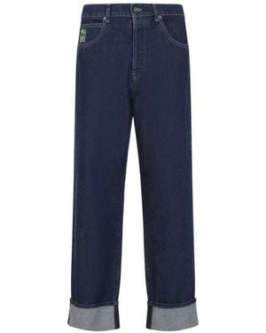 Marni Embroidered Jeans - Blue