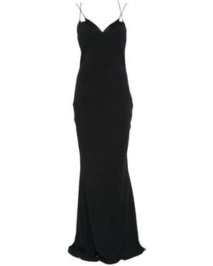 Tom Ford Bias-Cut Dress With Double Straps - Black