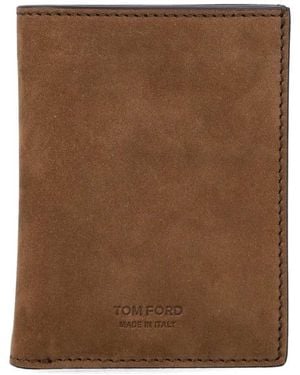 Tom Ford Foldable Card Holder - Brown