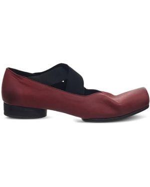 Uma Wang 25Mm Square-Toe Ballet Flats - Purple