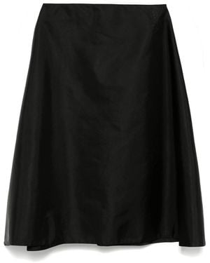 Marni A-Line Midi Skirt - Black