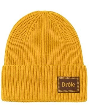 Drole de Monsieur Berretto Le Bonnet Laine - Giallo