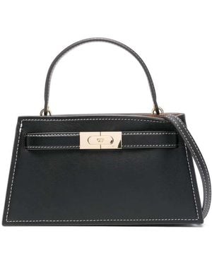 Tory Burch Lee Radziwill Small Tote Bag - Black