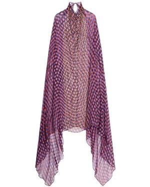 Dries Van Noten Polka Dot Dress - Purple