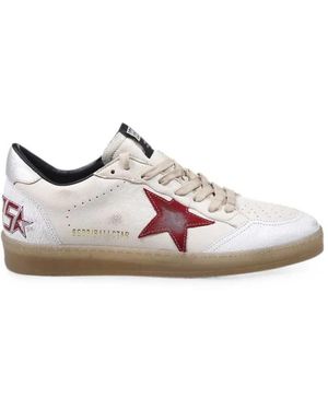 Golden Goose Leather Trainers - Pink