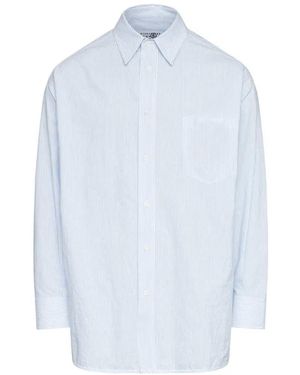 MM6 by Maison Margiela Striped Shirt - Blue