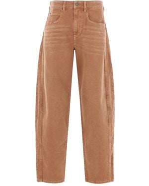 Isabel Marant Oriane Jeans - Brown