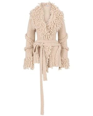 The Attico Cardigan - Natural