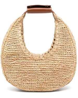 STAUD Moon Tote Bag - Natural